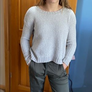 Aerie Chenille crew neck sweater